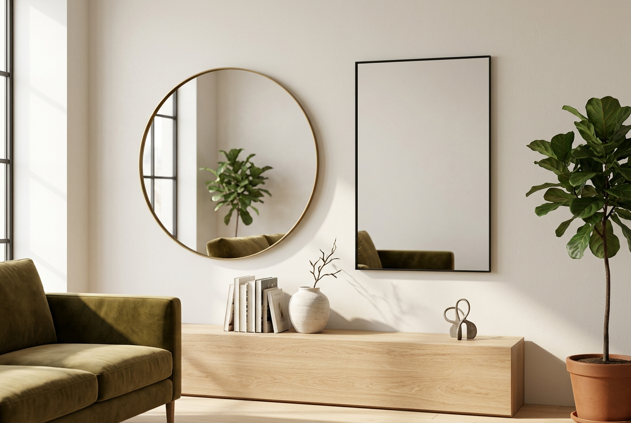 Miroir mural