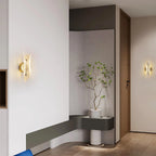 Applique murale LED dorée variable