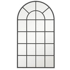 Miroir arche industriel noir verrière