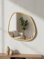Miroir organique irrégulier verre épais