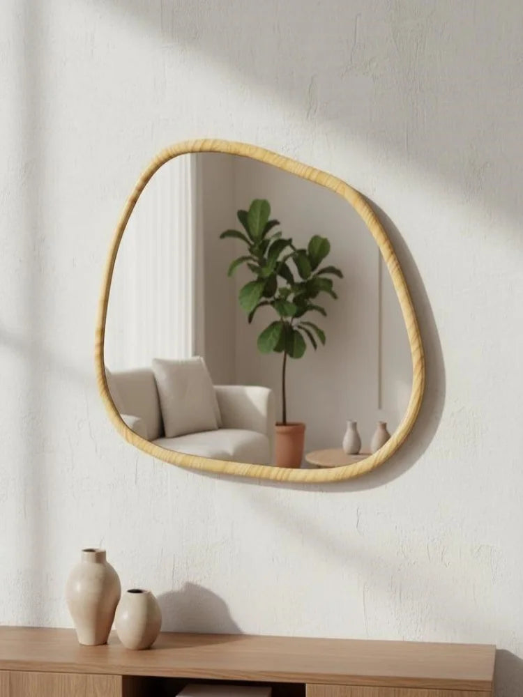 Miroir organique irrégulier verre épais