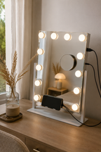 Miroir Hollywood LED Grossissant x10