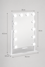 Miroir Hollywood LED Grossissant x10