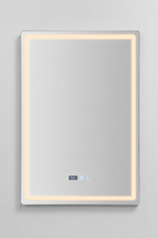 Miroir LED Étanche IP54 Affichage Heure et Température