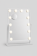 Miroir Maquillage Hollywood 12 Ampoules LED 3 Couleurs