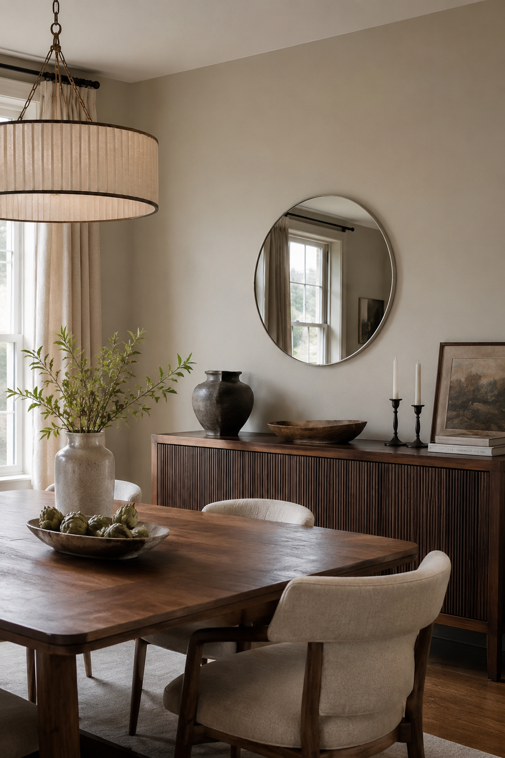 Miroir Rond Sans Cadre Épuré Multi-Tailles