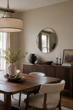Miroir Rond Sans Cadre Épuré Multi-Tailles