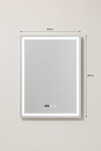 Miroir LED Rectangulaire Étanche 3 Températures Intensité Variable