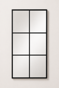 Miroir Mural Classique Cadre Fin Laqué Double Pose