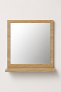 Miroir Salle de Bain Chêne Sonoma Tablette Intégrée