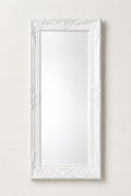 Grand Miroir Baroque Blanc Mural Compatible Salle de Bain