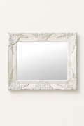 Miroir Baroque Rétro Cadre Bois Sculpté Artisanal