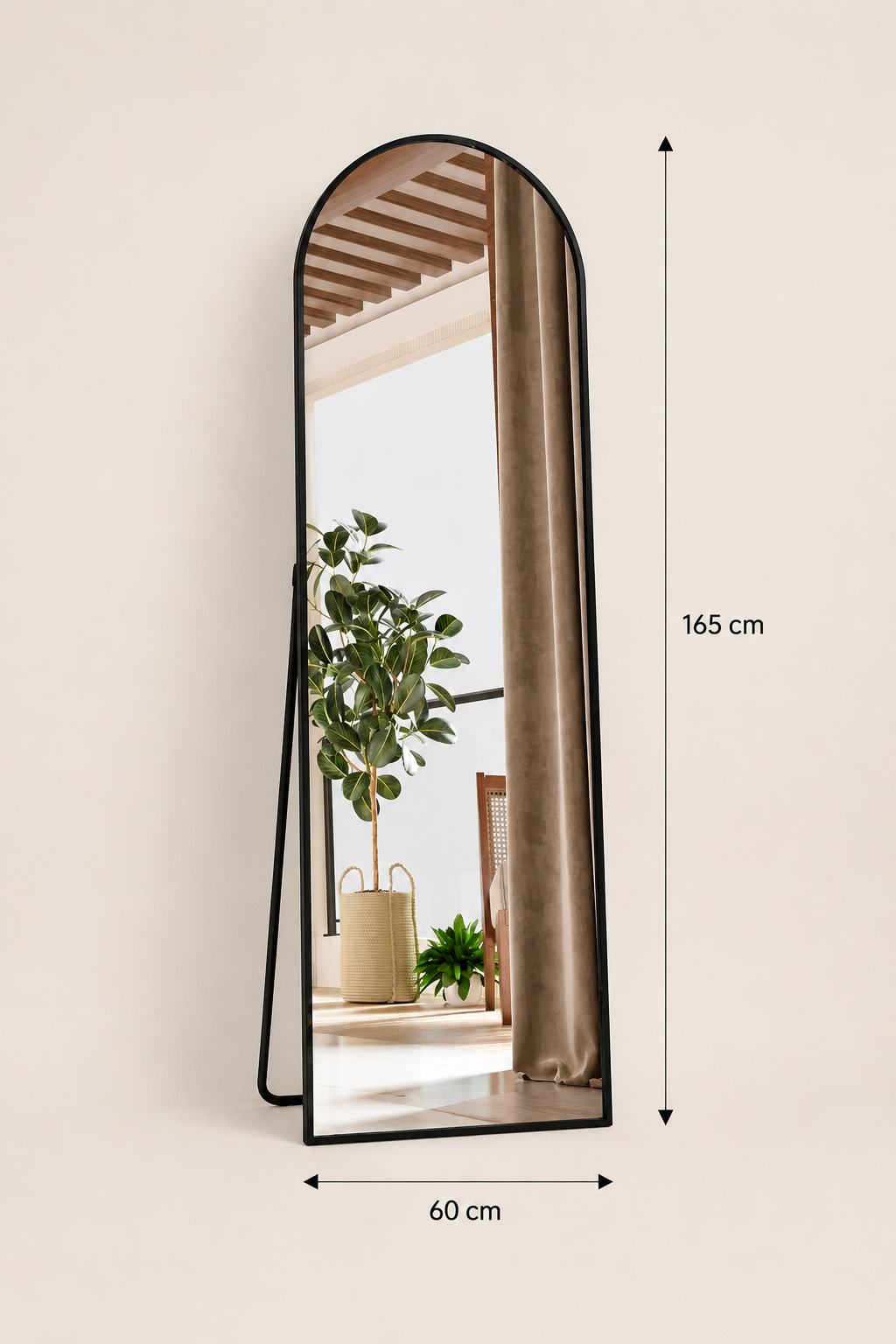 Miroir Pleine Longueur Multi-Formats Sur Pied ou Mural