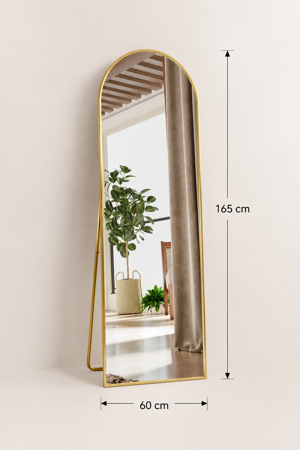 Miroir Pleine Longueur Multi-Formats Sur Pied ou Mural