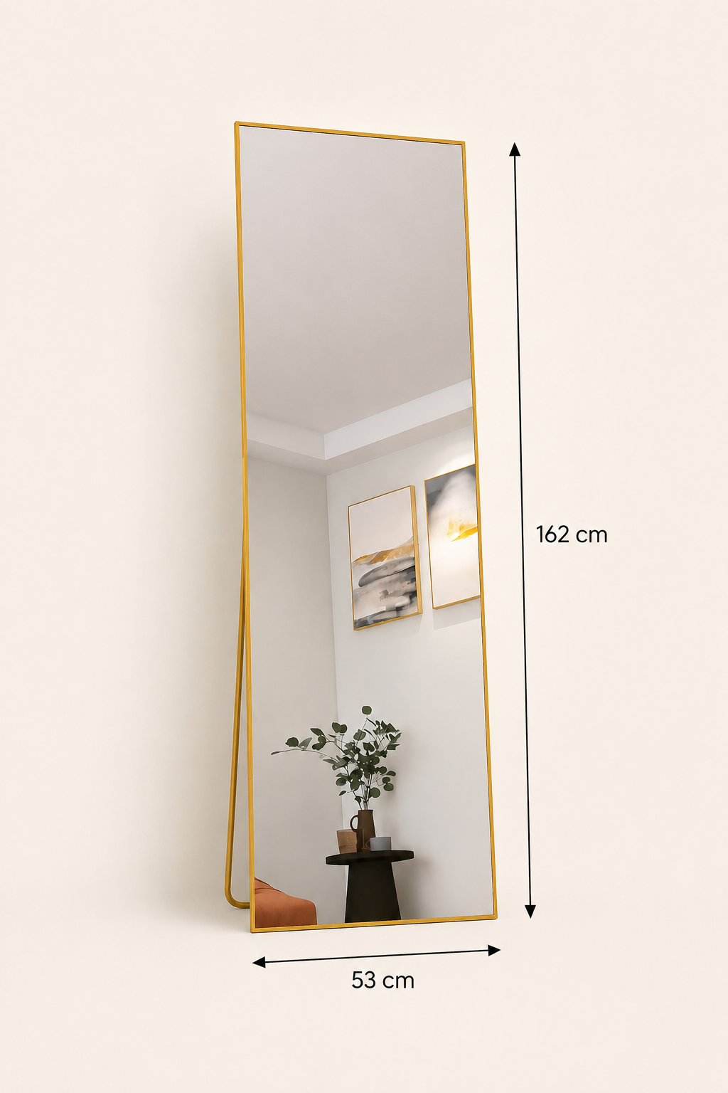 Miroir Pleine Longueur Multi-Formats Sur Pied ou Mural