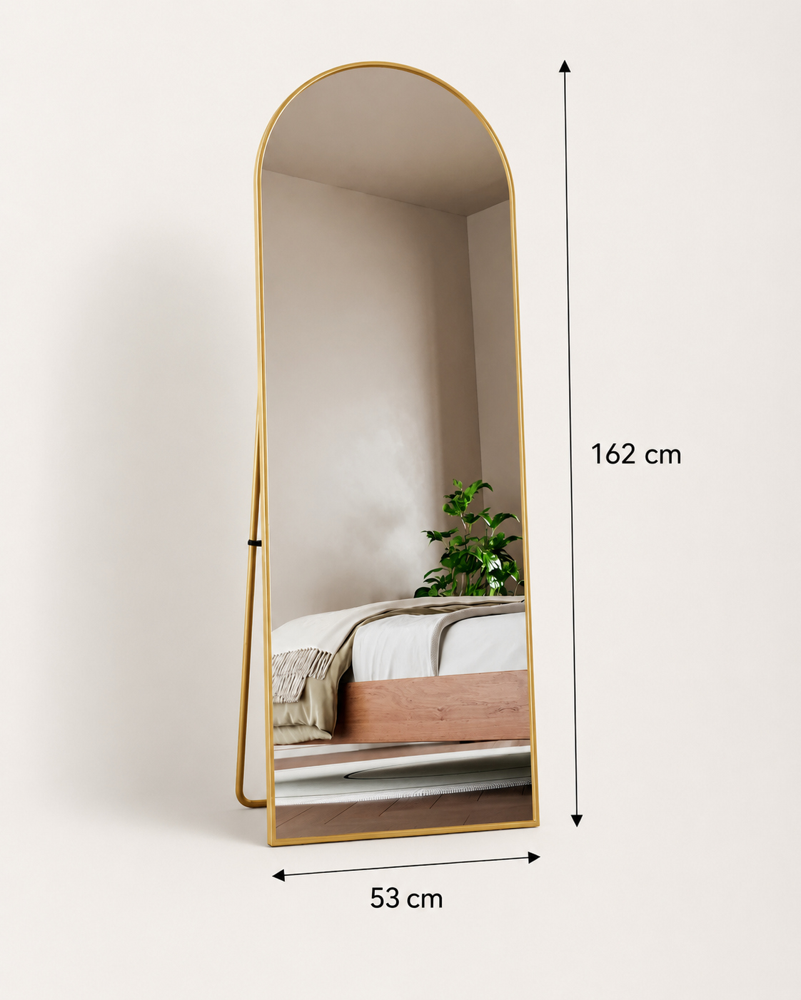 Miroir Pleine Longueur Multi-Formats Sur Pied ou Mural
