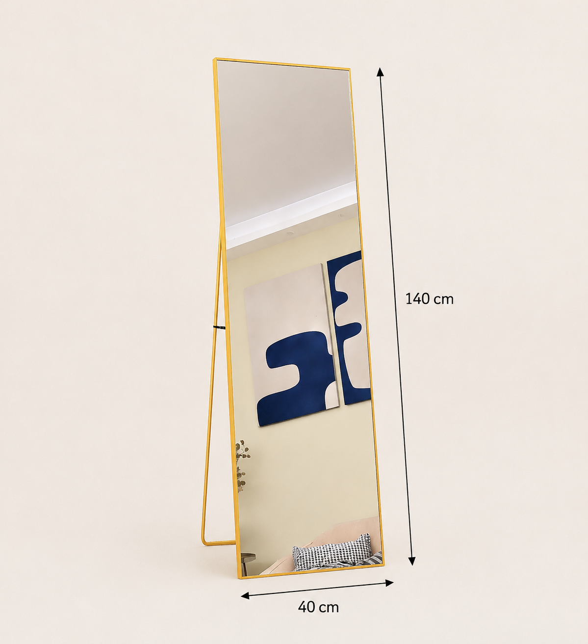 Miroir Pleine Longueur Multi-Formats Sur Pied ou Mural