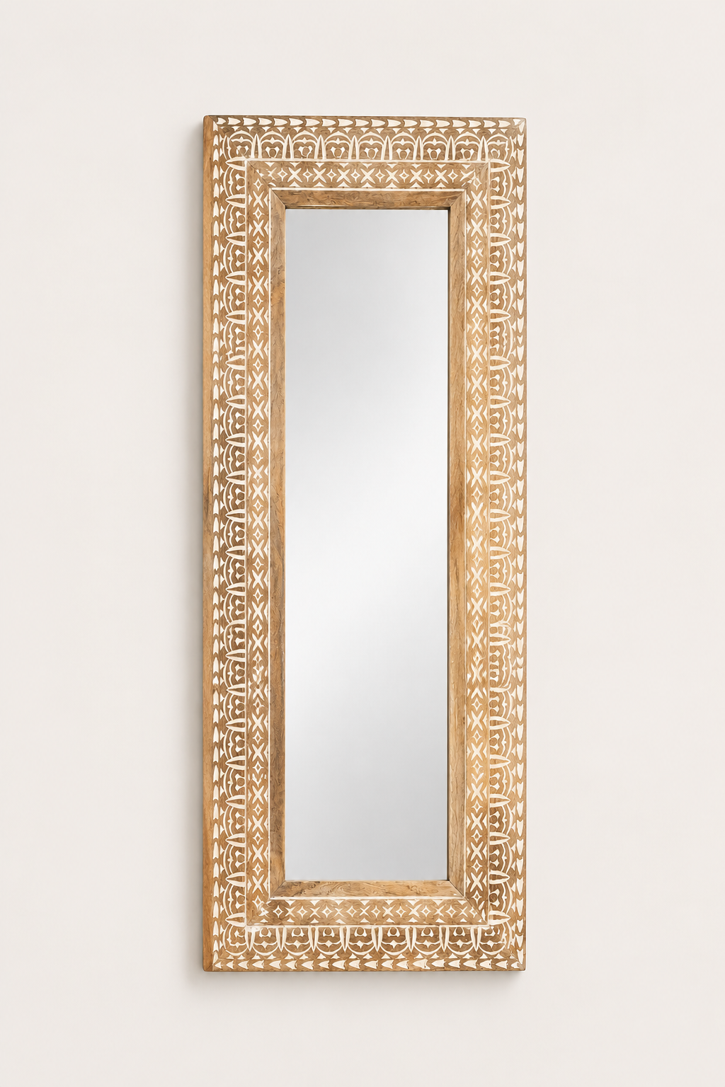 Miroir Sculpté Main Bois Exotique Massif 3 Formats