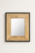 Miroir Mural Bois Exotique Artisanal Veinage Unique