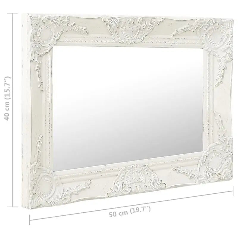 Miroir baroque rétro bois sculpté