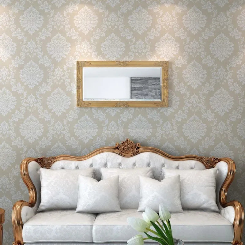 Miroir mural baroque doré luxe