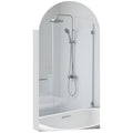 Armoire de toilette arche sans cadre blanche