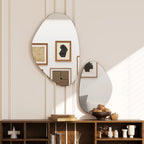 Lot de 2 miroirs irréguliers HOMCOM