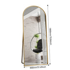 Miroir pleine longueur sur pied ou mural multi-formats