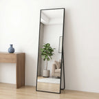 Miroir pleine longueur cadre aluminium noir