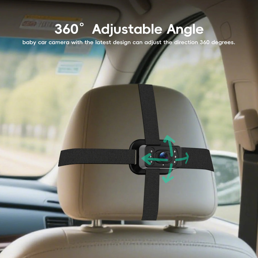 Moniteur de surveillance bébé pour voiture