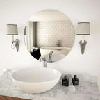 Miroir rond verre 60 cm