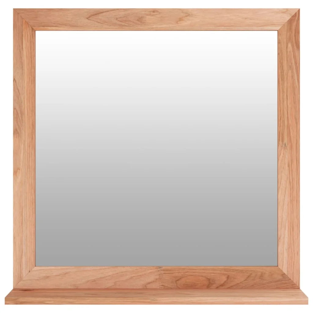 Miroir mural noyer massif