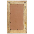 Miroir bois naturel veinage chaleureux