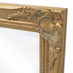 Miroir mural baroque doré luxe