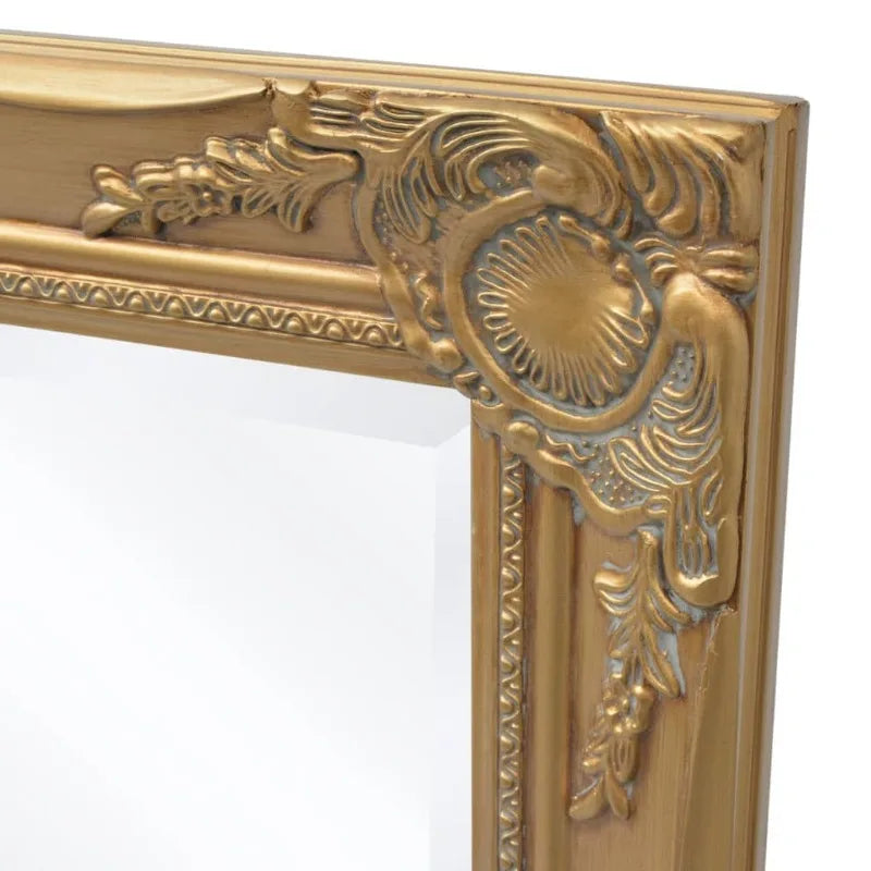 Miroir mural baroque doré luxe
