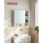 Armoire de toilette miroir VASAGLE