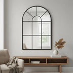 Miroir Arche Sur Pied ou Mural Métal Industriel Vintage