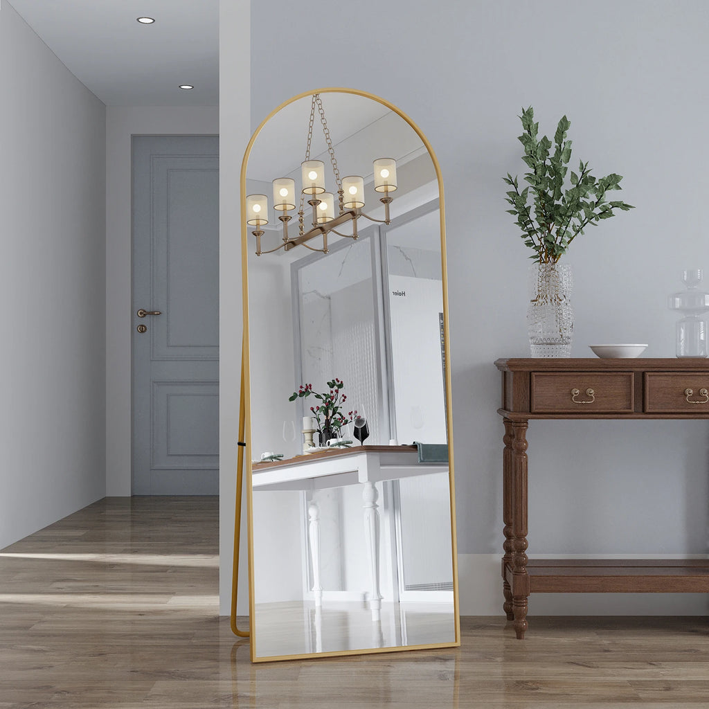 Miroir pleine longueur sur pied ou mural multi-formats