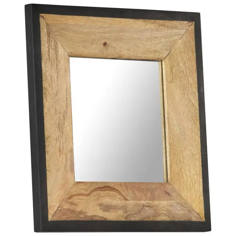 Miroir bois naturel veinage artisanal