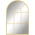 Miroir arche industriel métal HOMCOM
