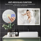 Miroir LED connecté Bluetooth