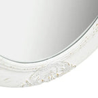Miroir mural baroque blanc 50x60