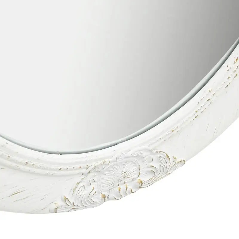 Miroir mural baroque blanc 50x60
