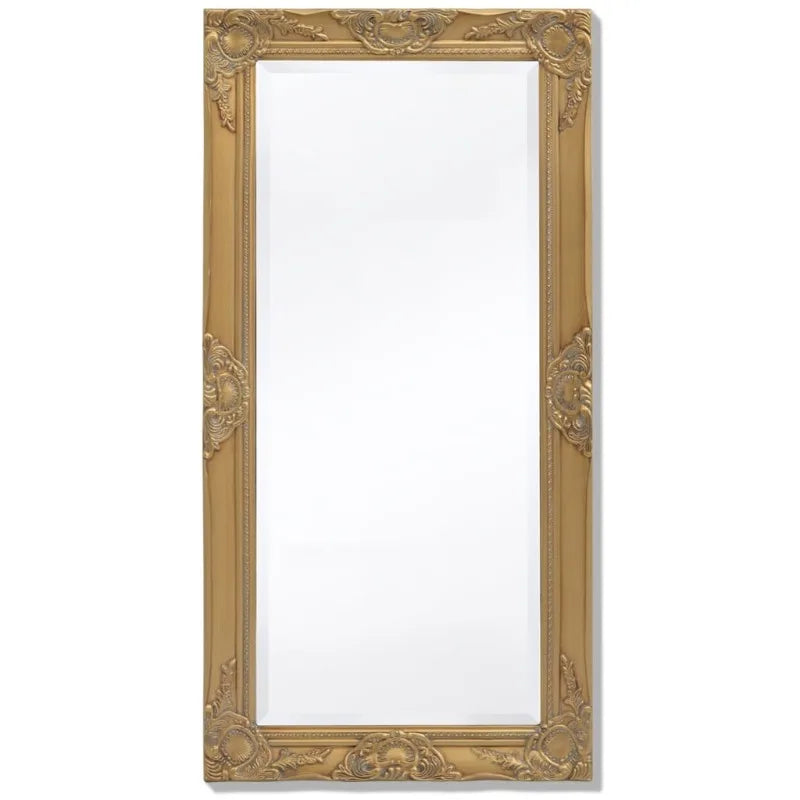 Miroir mural baroque doré luxe