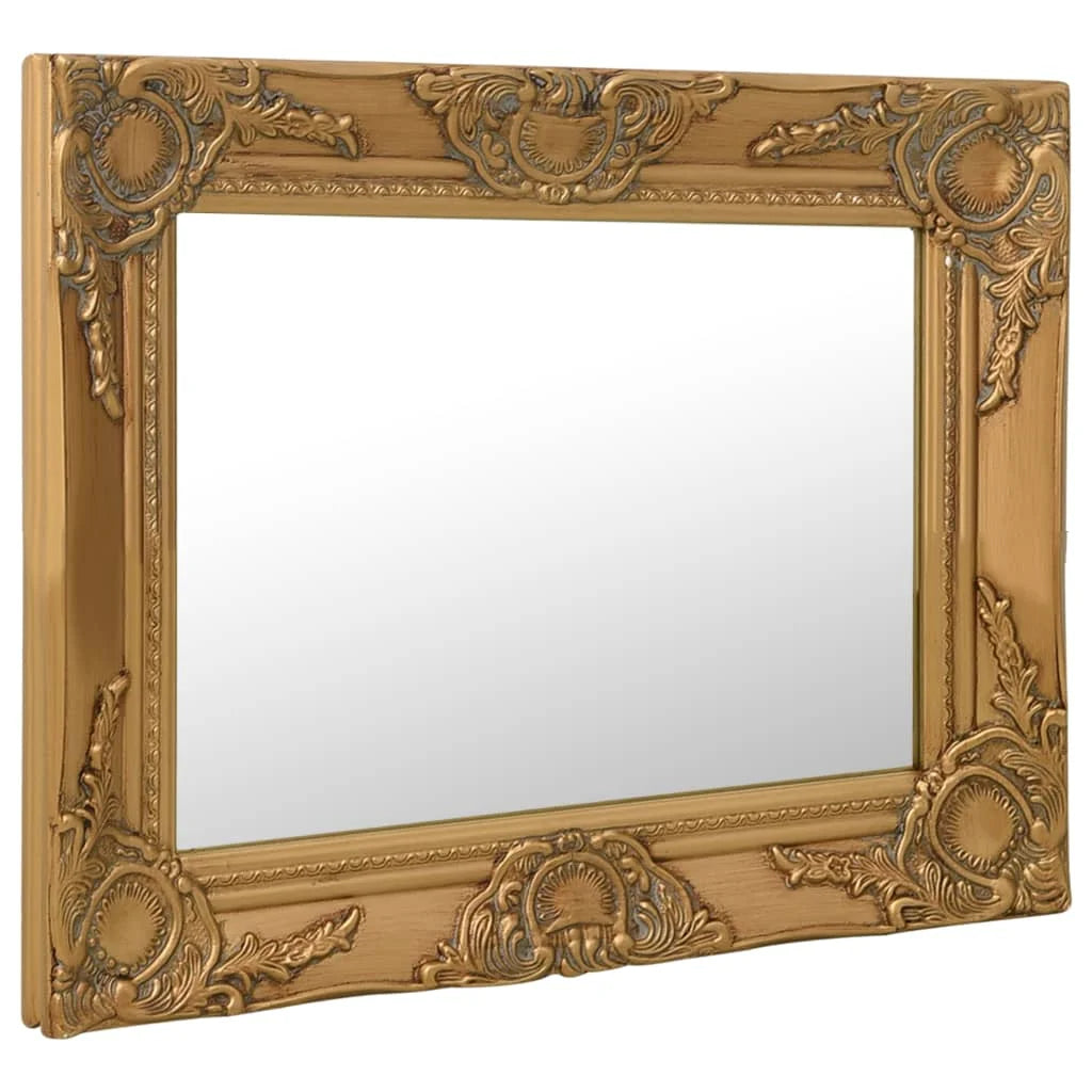 Petit miroir vintage doré baroque