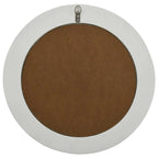 Petit miroir baroque blanc