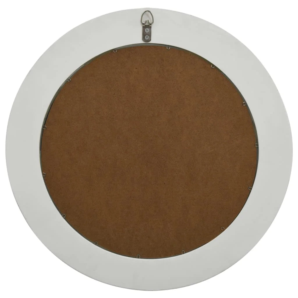 Petit miroir baroque blanc