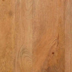 Miroir bois minimaliste salle de bain