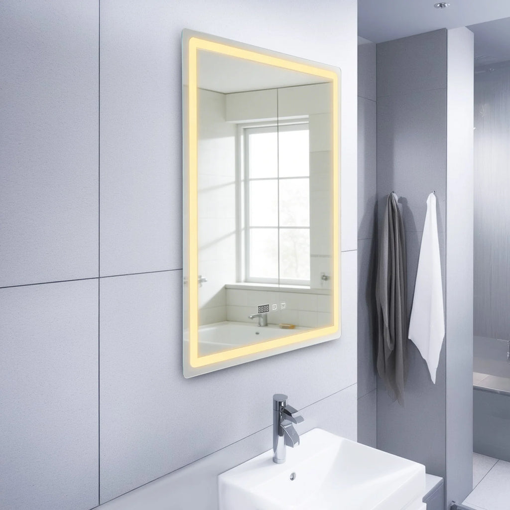 Miroir intelligent LED dégivrant