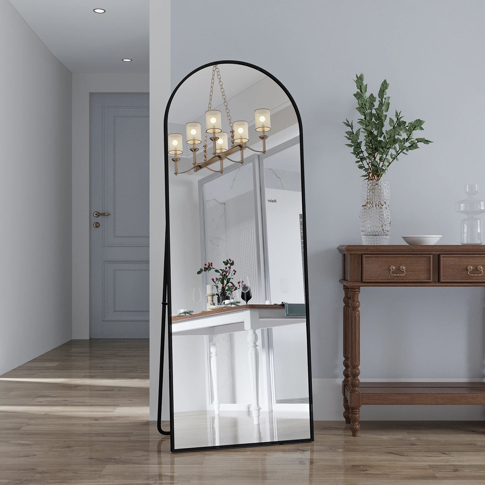 Miroir pleine longueur sur pied ou mural multi-formats